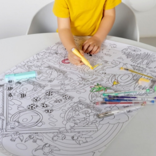 Kolorowanka w rolce Numery 300947